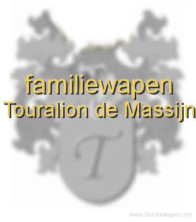 familiewapen Touralion de Massijn