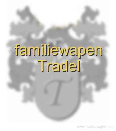 familiewapen Tradel