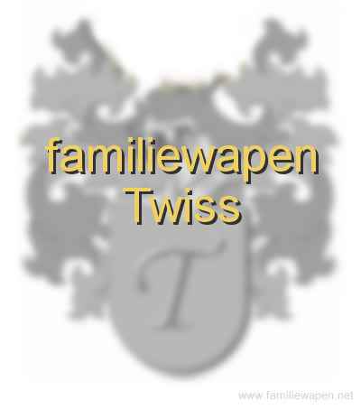 familiewapen Twiss