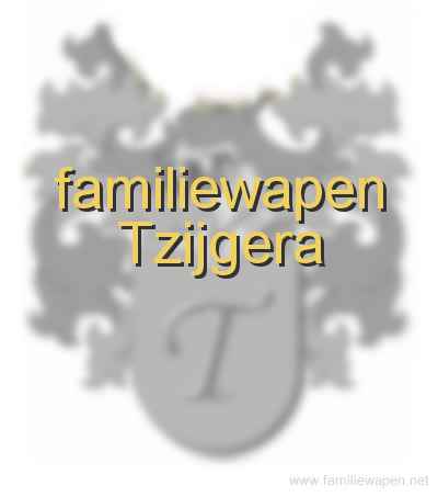 familiewapen Tzijgera