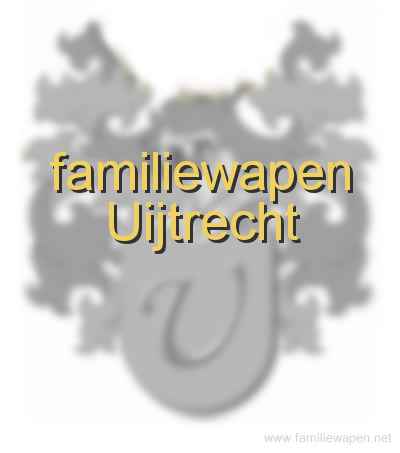 familiewapen Uijtrecht