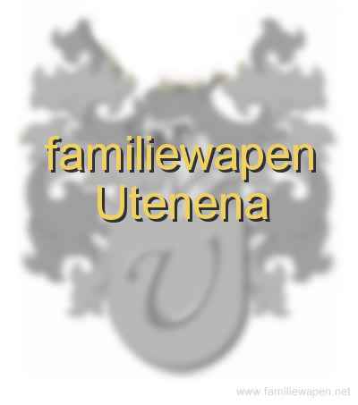 familiewapen Utenena