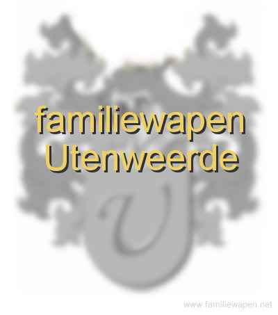 familiewapen Utenweerde