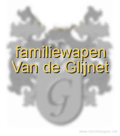 familiewapen Van de Glijnet