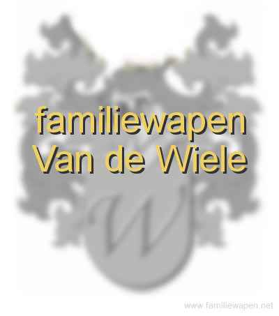 familiewapen Van de Wiele