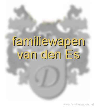 familiewapen van den Es