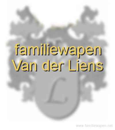 familiewapen Van der Liens