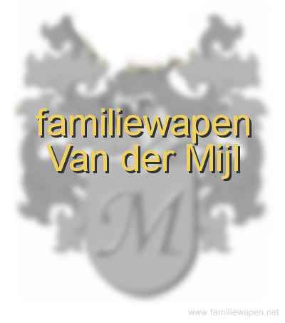 familiewapen Van der Mijl