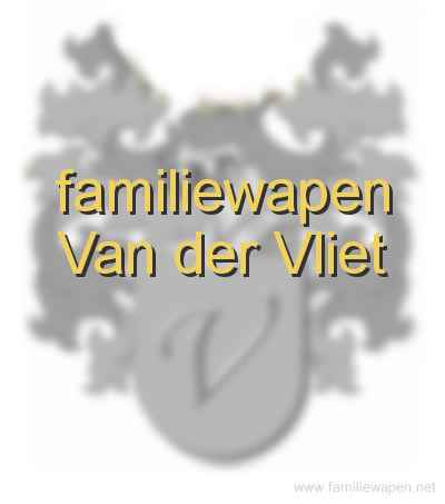 familiewapen Van der Vliet