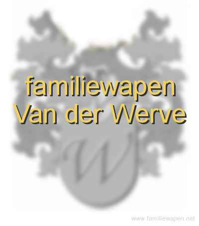 familiewapen Van der Werve