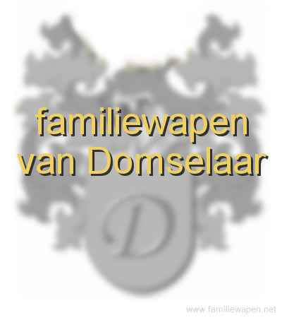 familiewapen van Domselaar