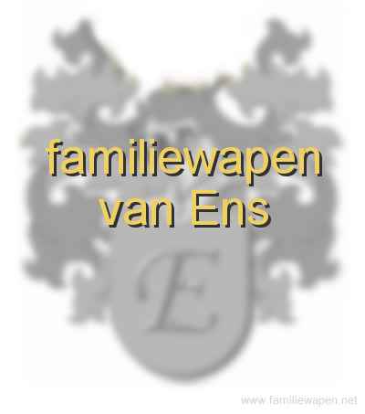 familiewapen van Ens