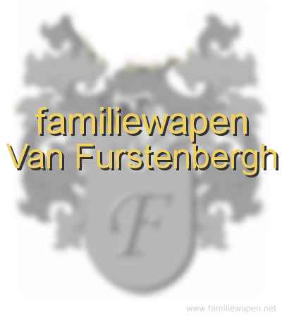 familiewapen Van Furstenbergh