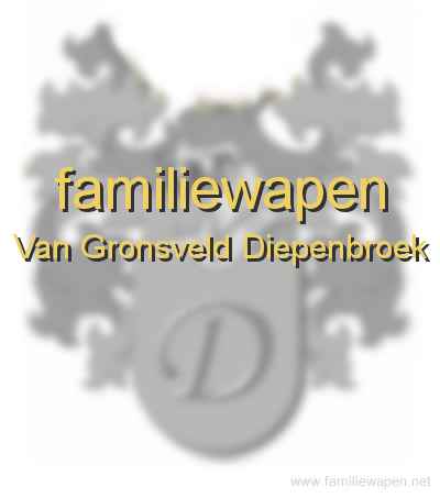 familiewapen Van Gronsveld Diepenbroek