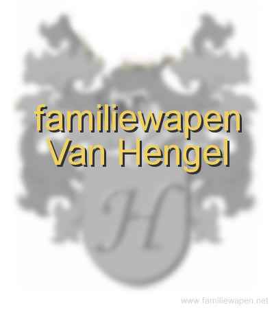 familiewapen Van Hengel