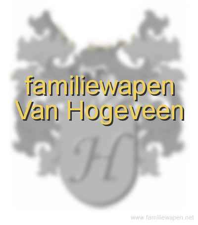 familiewapen Van Hogeveen