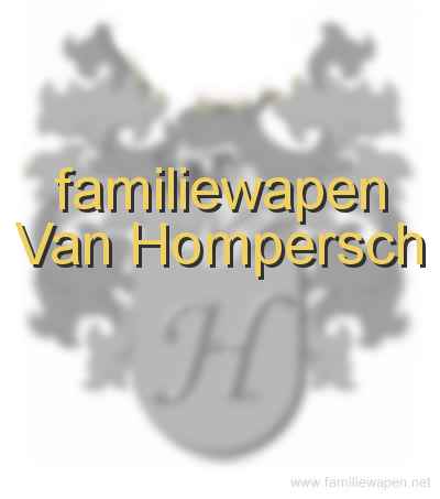 familiewapen Van Hompersch