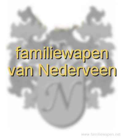 familiewapen van Nederveen