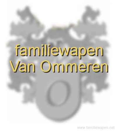 familiewapen Van Ommeren