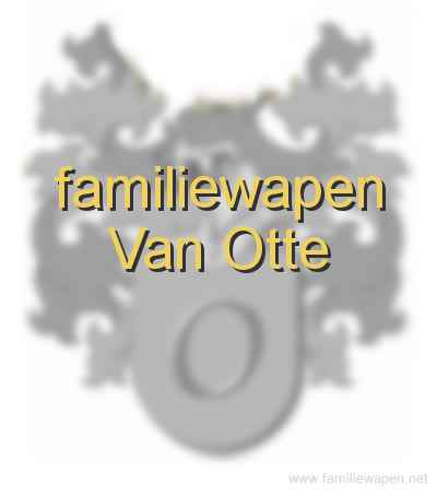 familiewapen Van Otte
