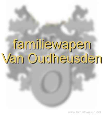 familiewapen Van Oudheusden