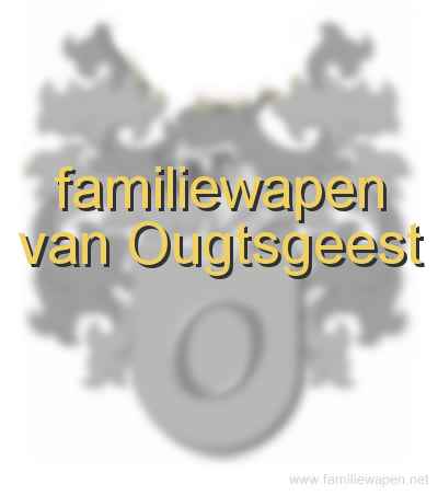 familiewapen van Ougtsgeest