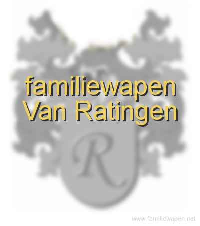 familiewapen Van Ratingen