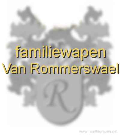 familiewapen Van Rommerswael