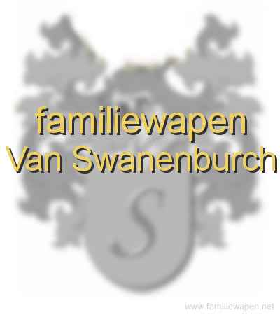 familiewapen Van Swanenburch