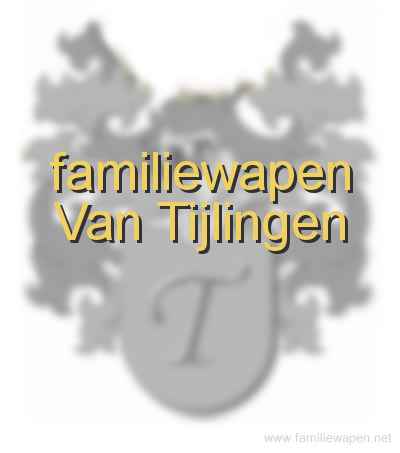 familiewapen Van Tijlingen