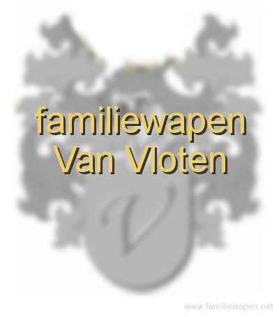 familiewapen Van Vloten