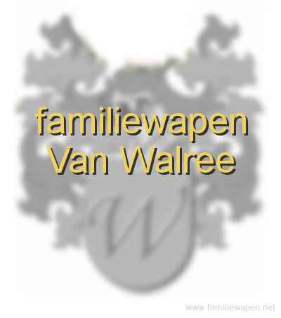 familiewapen Van Walree