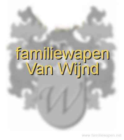 familiewapen Van Wijnd