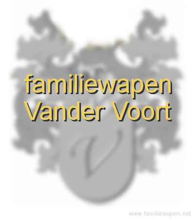 familiewapen Vander Voort