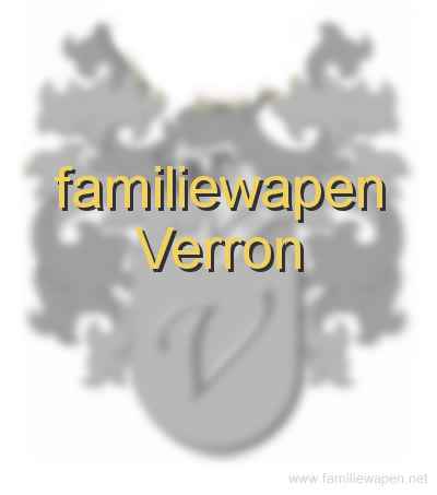 familiewapen Verron