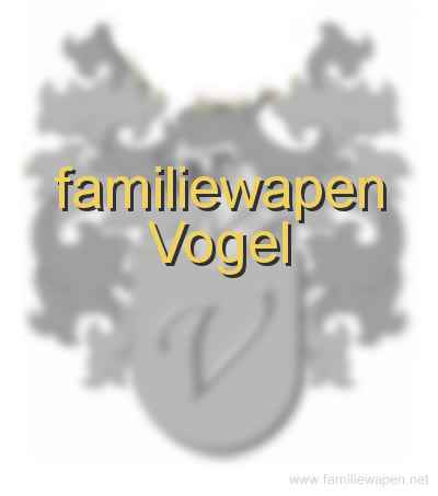 familiewapen Vogel