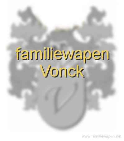 familiewapen Vonck
