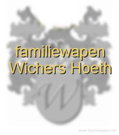 familiewapen Wichers Hoeth