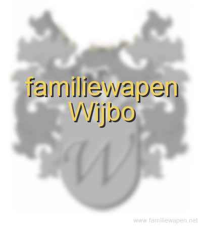 familiewapen Wijbo