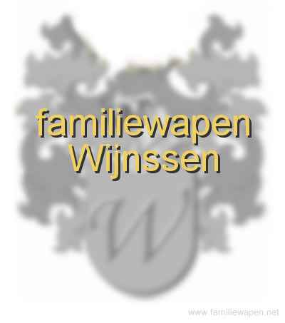 familiewapen Wijnssen