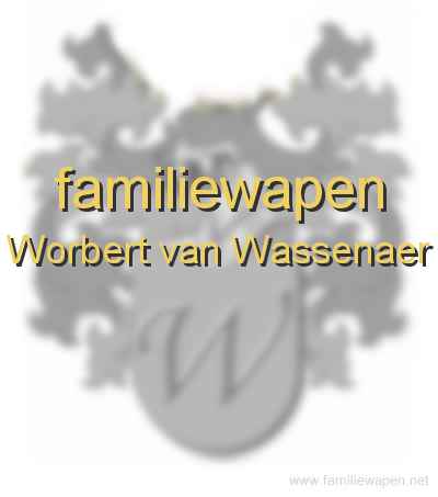 familiewapen Worbert van Wassenaer