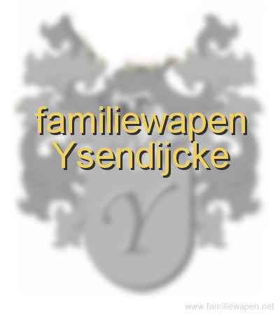 familiewapen Ysendijcke