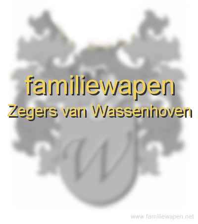 familiewapen Zegers van Wassenhoven