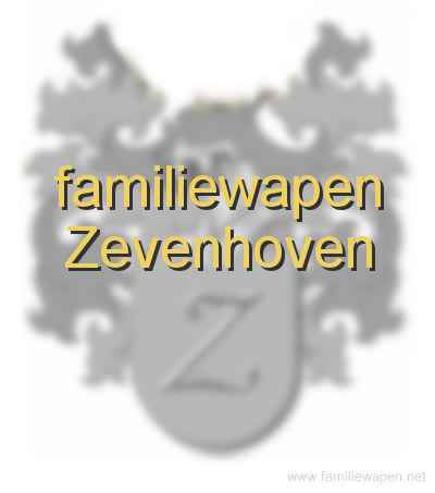 familiewapen Zevenhoven