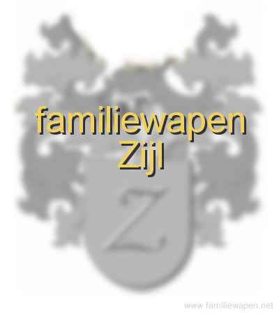 familiewapen Zijl
