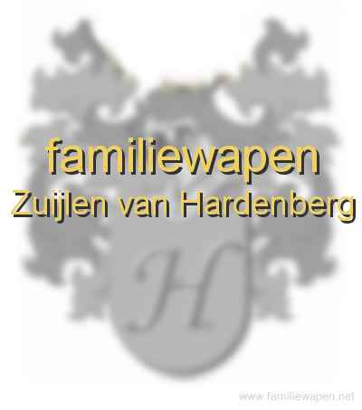 familiewapen Zuijlen van Hardenberg