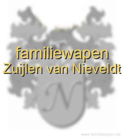 familiewapen Zuijlen van Nieveldt