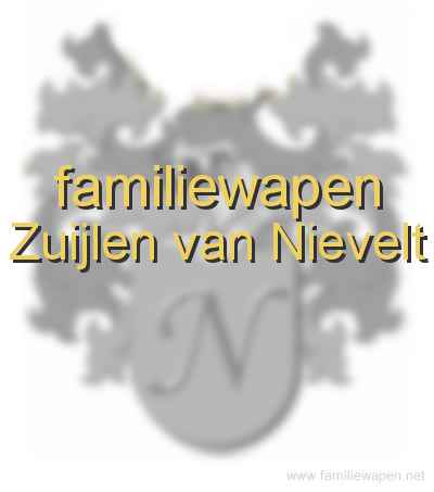 familiewapen Zuijlen van Nievelt