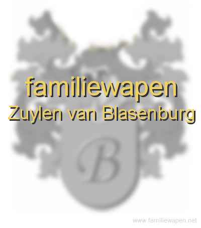 familiewapen Zuylen van Blasenburg