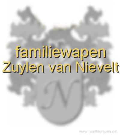 familiewapen Zuylen van Nievelt